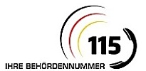 Logo der Behördenrufnummer 115 